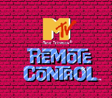 Remote Control (USA) screen shot title